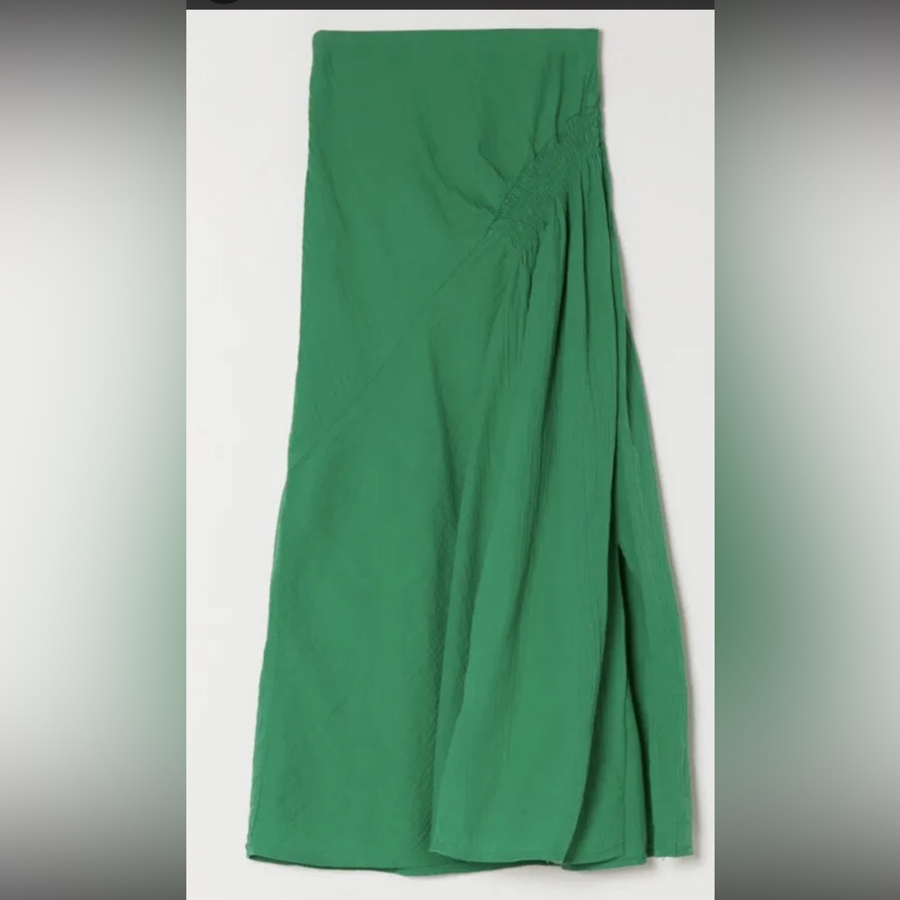 ATELIER DELPHINE LORAINE crinkled cotton skirt and top medium NEW! $550